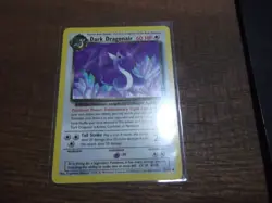 Dark Dragonite Pokemon TCG WOTC Team Rocket NON- Holo Rare Card 33/82 NM/LP - Image 1