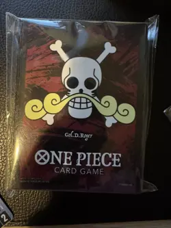 BANDAI ONE PIECE CARD GAME - Card Sleeve Protector Premium Gol D. Roger 70 pcs - Image 1