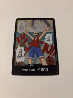 Luffy OP-01 - DON!! Card Parallel One Piece Romance Dawn - Image 1