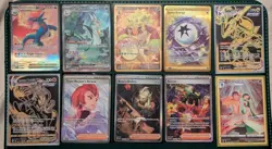 Pokemon Card Lot (NM) SIRs, IRs, Hyper Rare, Gold, Trainer Gallary (13 Cards) - Image 1