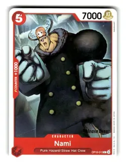 One Piece Release Event Card Nami OP10-013 C - Image 1