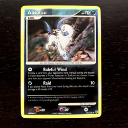 Absol 21/132 Pokemon Secret Wonders Diamond & Pearl Reverse Holo Rare Card LP/MP - Image 1