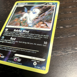 Absol 21/132 Pokemon Secret Wonders Diamond & Pearl Reverse Holo Rare Card LP/MP - Image 3