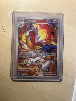 Infernape Illustration Twilight Masquerade Pokemon TCG Card 173/167 - Image 1