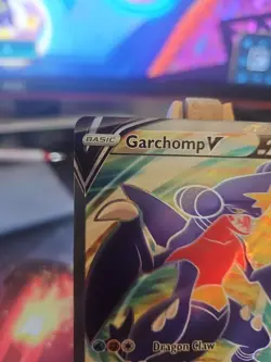 Pokemon Garchomp v TCG Full Art Holo Card Sword & Shield Astral Radiance 178/189 - Image 2