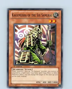 Yu-Gi-Oh TCG Kagemusha Of The Six Samurai STOR-EN025 1st Edition Common Card NM - Image 1