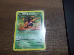 Dark Gloom Pokemon TCG WOTC Team Rocket NON- Holo Rare Card 36/82 NM/LP - Image 1