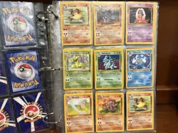 Vintage Pokemon Binder With Cards English And Japan Holos And Non Holos - Image 2