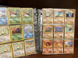 Vintage Pokemon Binder With Cards English And Japan Holos And Non Holos - Image 4
