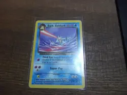 Dark Golduck Pokemon TCG WOTC Team Rocket NON- Holo Rare Card 37/82 NM/LP - Image 1