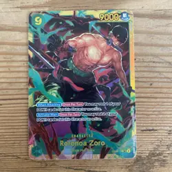 Roronoa Zoro OP06-118 SEC Secret Rare (PRB-02) - One Piece Card Game - Image 1
