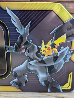 Pikachu & Zekrom GX-Pokemon TCG: Sun & Moon Team Up Empty Tin Only No Cards - Image 2