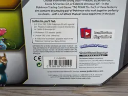 Pikachu & Zekrom GX-Pokemon TCG: Sun & Moon Team Up Empty Tin Only No Cards - Image 4