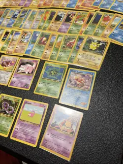 Vintage Pokemon Card Lot WOTC Sets S3 Era 85+ Pikachu Eevee Base Set Neo Jungle - Image 5