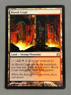MTG - Blood Crypt - 2021 - RTR- NM - Image 1
