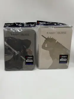 Magic the Gathering Final Fantasy Cloud And Sephiroth Ultra Pro 9-Pocket Binders - Image 1