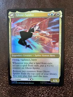 Magic the Gathering Gwen Stacy/Ghost-Spider Borderless SPM #209 & Gwen Stacy #78 - Image 5