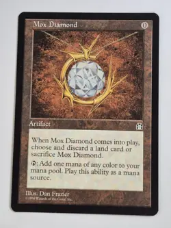 Magic The Gathering MTG Mod Diamond Stronghold Moderately Played - Image 1
