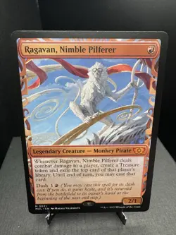 MTG March of the Machine Multiverse Ragavan Nimble Pilferer Regular Mythic NM! - Image 1