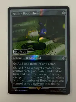 Agility Bobblehead (Serial Numbered) Universes Beyond: Fallout Foil - Image 1