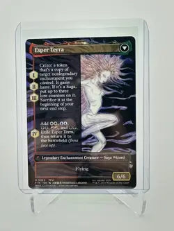 Terra, Magical Adept 323 (Borderless) (non-foil) MTG Final Fantasy - Pack Fresh - Image 2