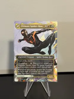 Miles Morales M/NM #200 -Borderless Magic the Gathering Marvel's Spider-Man - Image 2