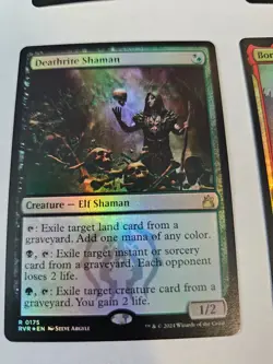 MTG - Deathrite Shaman FOIL - Ravnica Remastered - Image 1