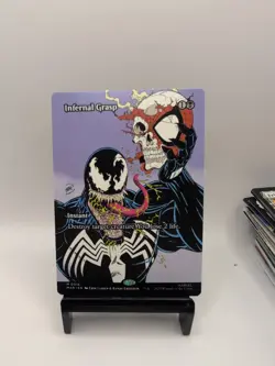 MTG Marvel Universe Eternal-Legal Infernal Grasp Borderless 0018 NM Mythic - Image 1