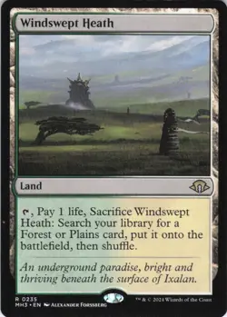 MTG Windswept Heath (235) | NM | Modern Horizons 3 {MH3} - Image 1