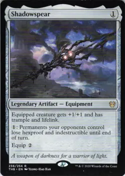 MTG Shadowspear (236) | NM | Theros Beyond Death {THB} - Image 1