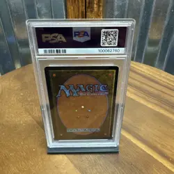 Magic The Gathering MTG Revised Shivan Dragon PSA 9 ERROR Slab Unlimited Label - Image 3