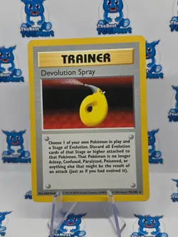 Devolution Spray - 72/102 - Pokemon Base Set Shadowless MP - Image 1