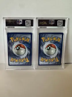 PSA 9 MINT Set Pikachu & Mimikyu SM 162 & SM 163 Team Up Promos Pokemon - Image 2