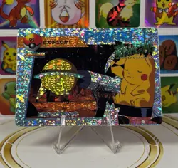 Pokemon Charizard Sticker Rare Vintage Vending Machine Holo prism Nostalgia - Image 2