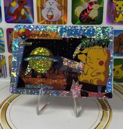 Pokemon Charizard Sticker Rare Vintage Vending Machine Holo prism Nostalgia - Image 4