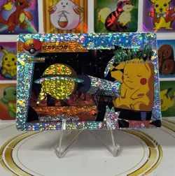 Pokemon Charizard Sticker Rare Vintage Vending Machine Holo prism Nostalgia - Image 5