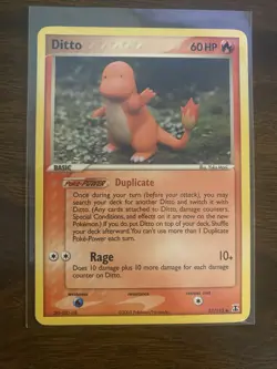 Pokemon TCG - Ditto (Charmander) 37/113 - Delta Species - LP/MP - Image 1
