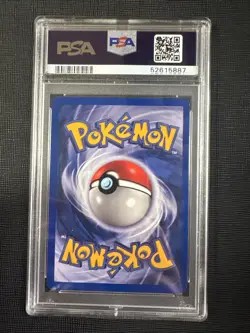 1999 POKEMON GAME PIKACHU YELLOW CHEEKS #58 PSA 8 NM-MT - Image 2
