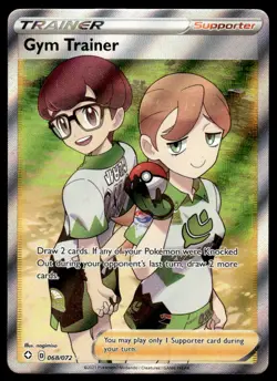 Pokemon TCG Shining Fates #068/072 Gym Trainer (Full Art) NM - Image 1
