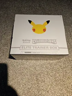 Pokemon TCG 25th Anniversary Celebrations Elite Trainer Box ETB New & Sealed - Image 1