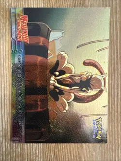 Consciousness And Congratulations Topps HOLO Mewtwo Strikes Back Pokemon - LP - Image 1