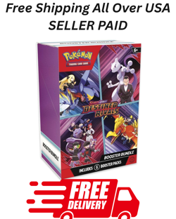 Pokemon TCG: Scarlet & Violet DESTINED RIVALS Booster Bundle Box FACTORY SEALED - Image 1