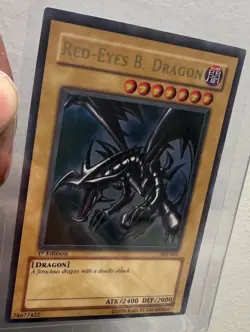1st Edition Red-Eyes Black Dragon SDJ-001 Starter Deck Joey 2003 Konami Unplayed - Image 3