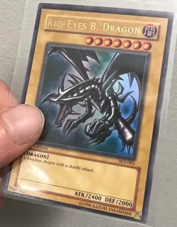 1st Edition Red-Eyes Black Dragon SDJ-001 Starter Deck Joey 2003 Konami Unplayed - Image 4