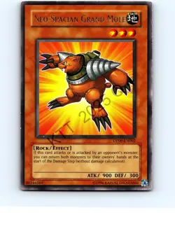 Neo-Spacian Grand Mole #DP06-EN002 Duelist Pack 6: Jaden Yuki 3 LP VG - Image 1