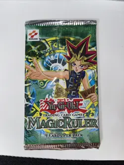 2002 Yugioh MR Unlimited Magic Ruler Booster Pack SEALED TCG NEW Konami - Image 1