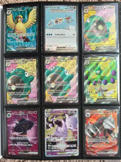 Pokemon Binder Lot Japanese & English Vintage - 95 Pack Fresh Cards & Binder! - Image 1