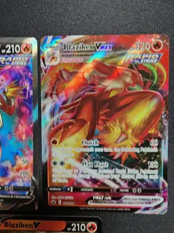 Pokemon Chilling Reign Lot of 3 Blaziken Cards - 2 V's + 1 Vmax - Image 3