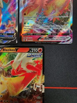 Pokemon Chilling Reign Lot of 3 Blaziken Cards - 2 V's + 1 Vmax - Image 4