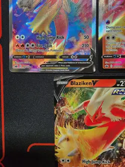 Pokemon Chilling Reign Lot of 3 Blaziken Cards - 2 V's + 1 Vmax - Image 5